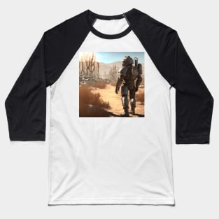 In the wasteland : small power-armour Baseball T-Shirt